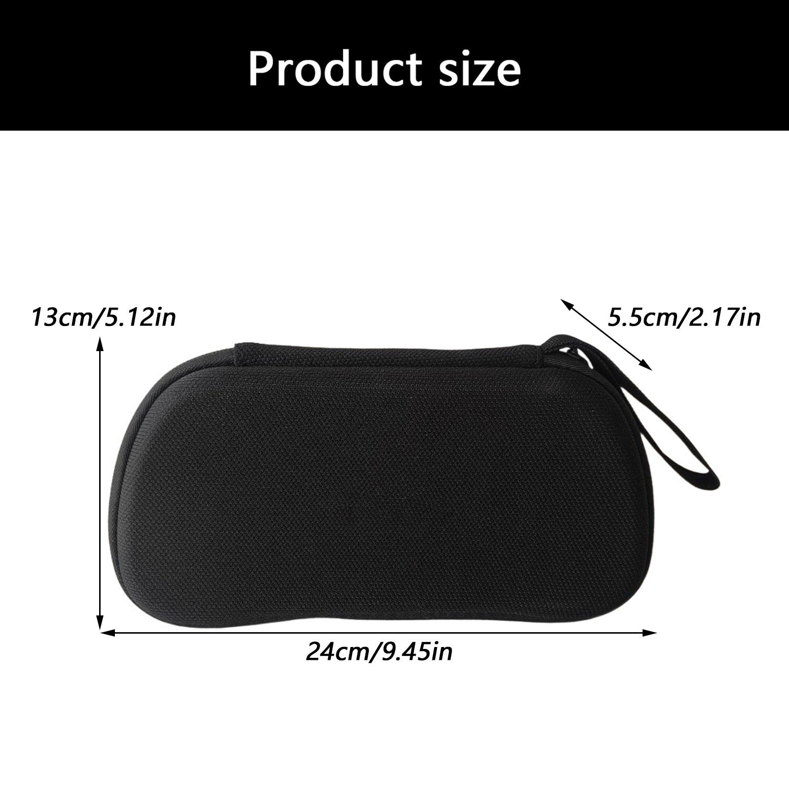 

Bag with Mesh Pocket Handheld Game Console Carry Case Scratchproof Case Shockproof Storage Box for 5 1
