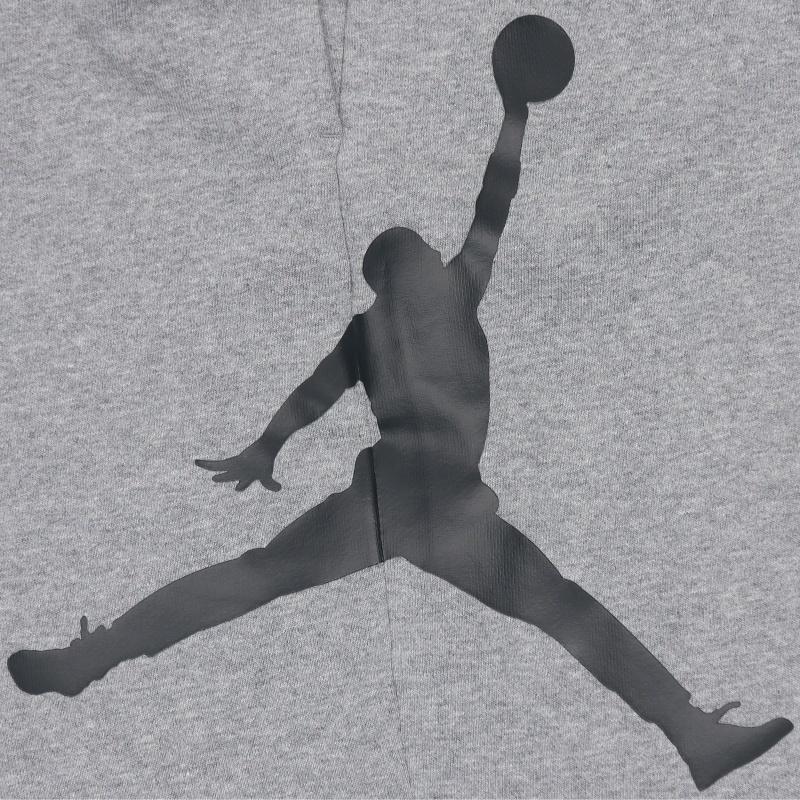 Air Jordan Jumpman Logo Printing Knit Short Pant Male Grey Men's DD2324-091