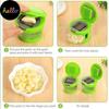 Mashed Garlic Tools Stainless Steel Slicer Kitchen Chopper Grinder Presser Tool Ginger Onion Crusher