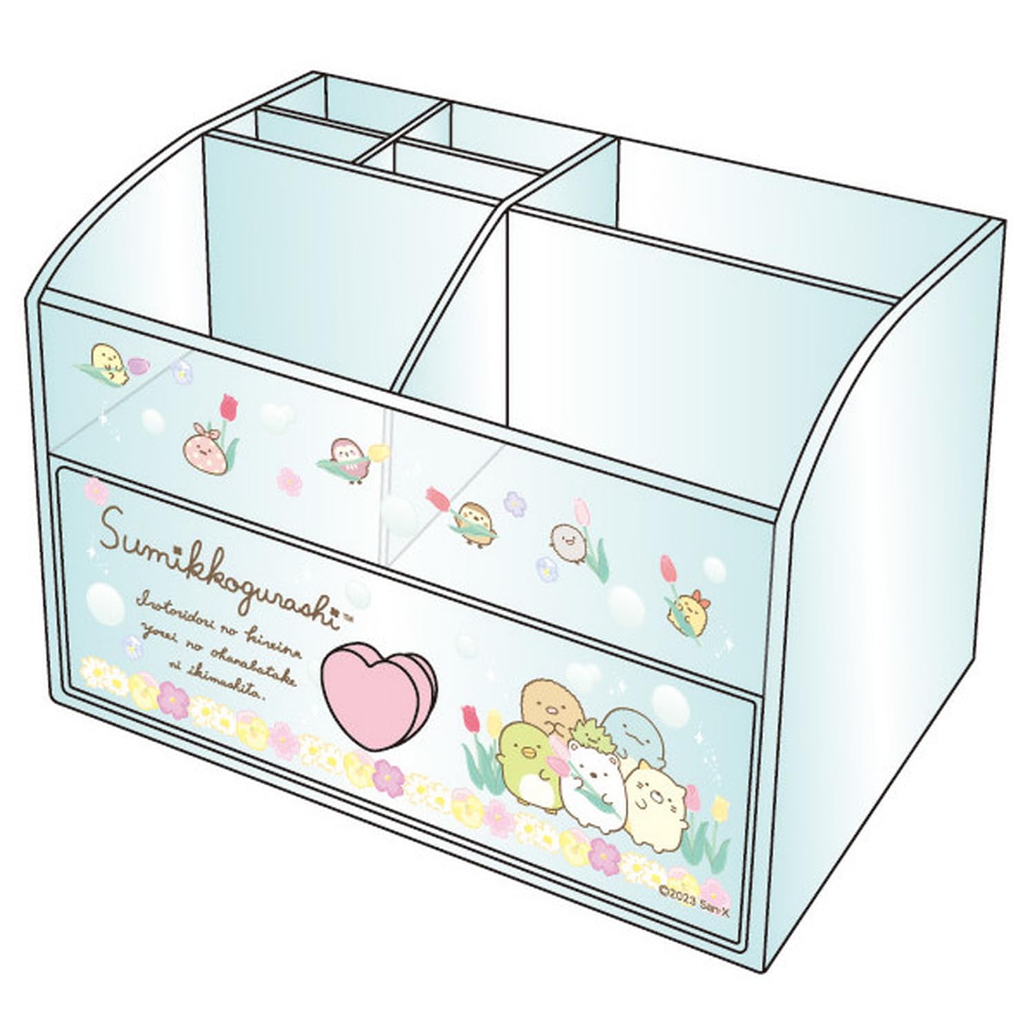 

Косметичка K Company Sumikko Gurashi Mint В100 x Ш140 x Г90 мм CKOC1-SG-MT