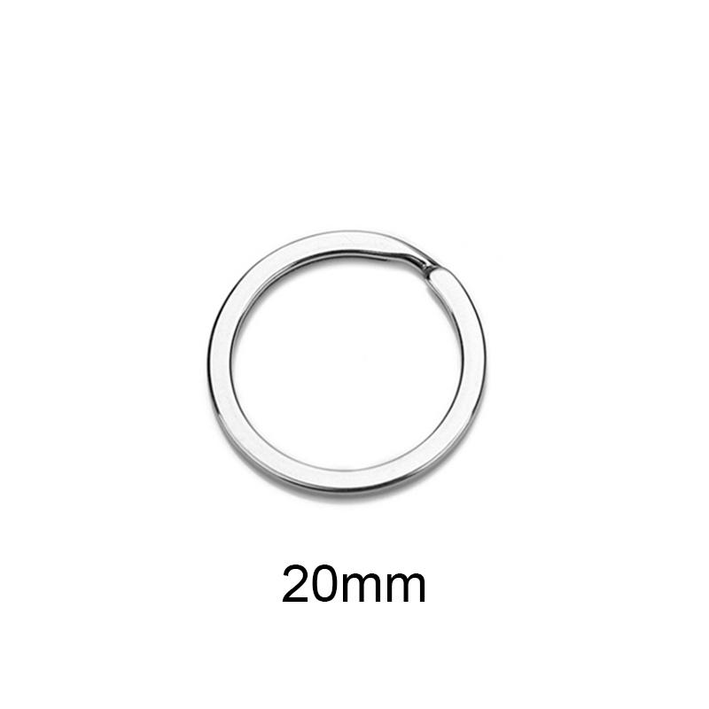 Portachiavi in acciaio inossidabile 304 Portachiavi Portachiavi Portachiavi Anello spezzato Per creazione di gioielli Portachiavi Caldo All'ingrosso