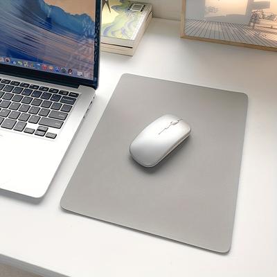 Podložka pod myš z umělé kůže Jednobarevná Jednoduchá Módní Kancelářská podložka pod myš Domácí kancelář Student