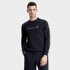 Fila 2023 Autumn New Simple Sports Fitness Knit Pullover Sweatshirt Men Sweatshirt Deep-Black A11M331204F-BK