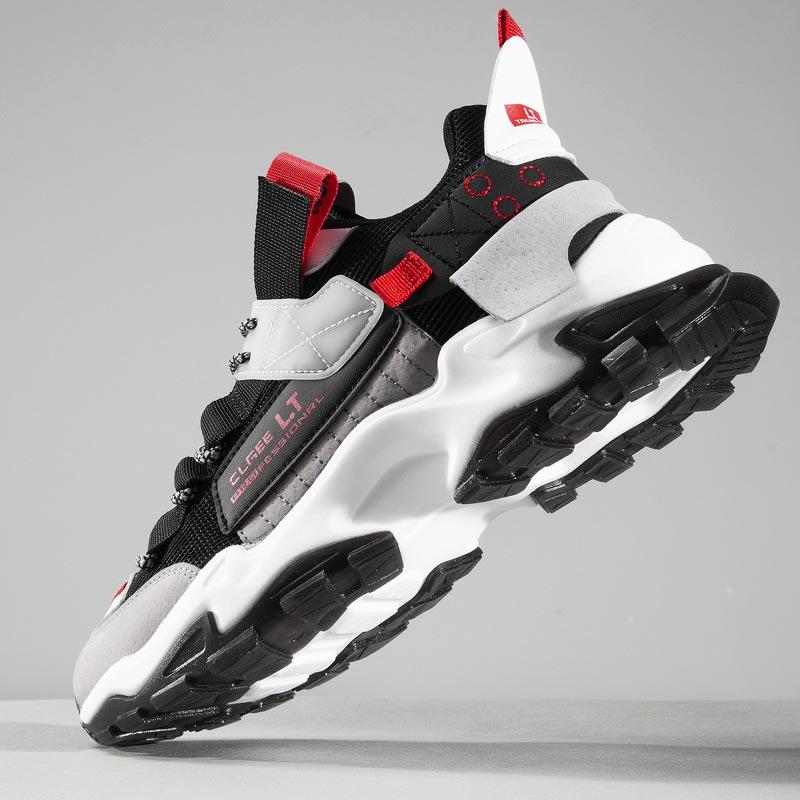 Fashion Plus Size Summer Non-slip Men's Sneakers White Sports Shoes Men Running Shoes Husband Sneakers Man Sport Boty Sneekers GMB-1414