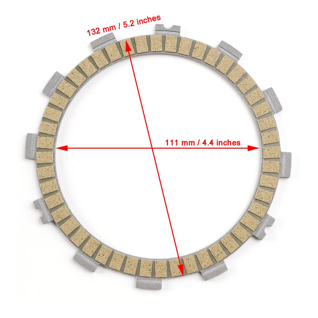 Clutchlamellsett for Suzuki GSXR600 GSXR750 K6/K7 2006-2007 21441-36F30