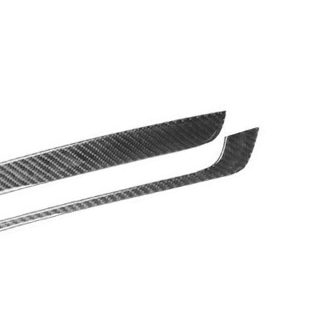 2Pcs Carbon Fiber Passenger Side Dashboard Cover Trim For Honda CR-V CRV 2012-14