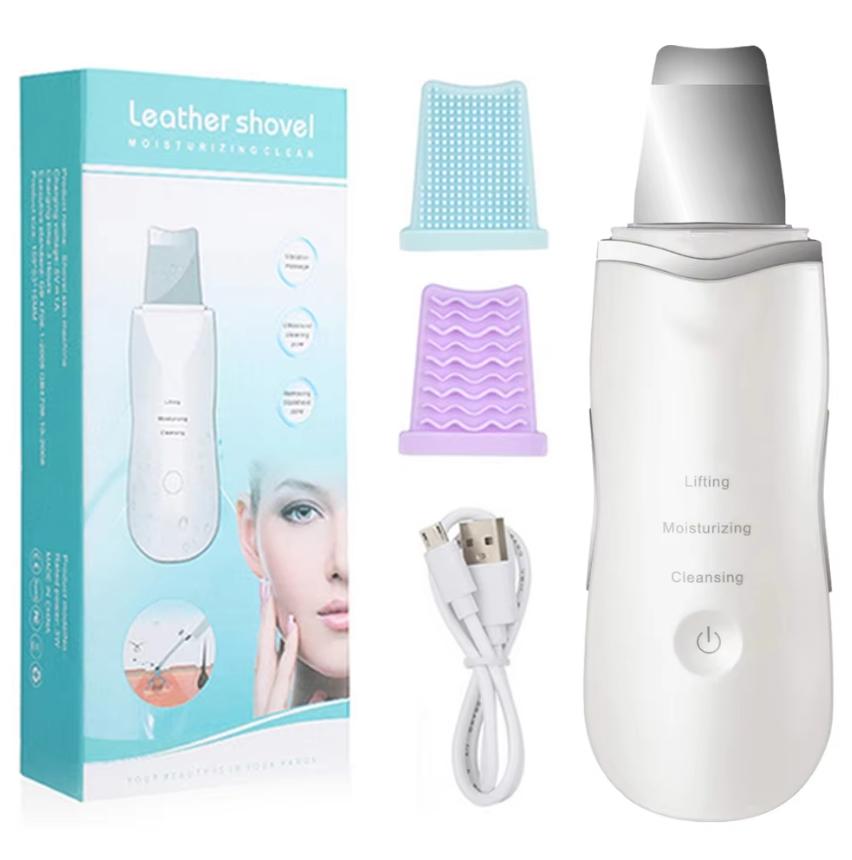 Facial Skin Scrubber Špachtle na obličej Exfoliátor Hloubkový čisticí nástroj Odstraňovač černých teček Čistič pórů Špachtle na tělo Skin Skin Care Tool