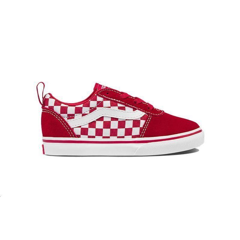Vans Slip Resistant Cushioning Low Top Skate Shoes Baby Sneakers Red VN0A3QU1UK7