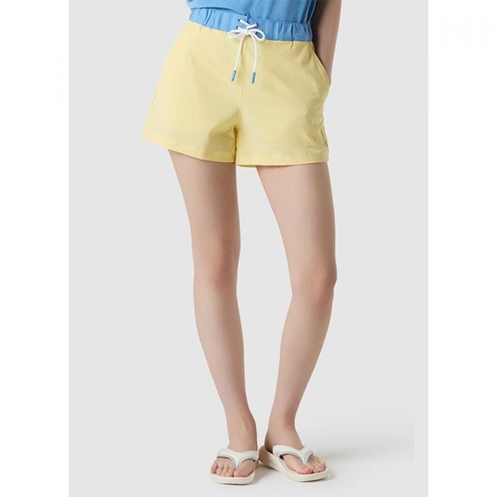 

Le Coq Sportif Women Board Shorts 3 Part Regular Fit Leggings Included Yel Qq YEL yellow/70 S