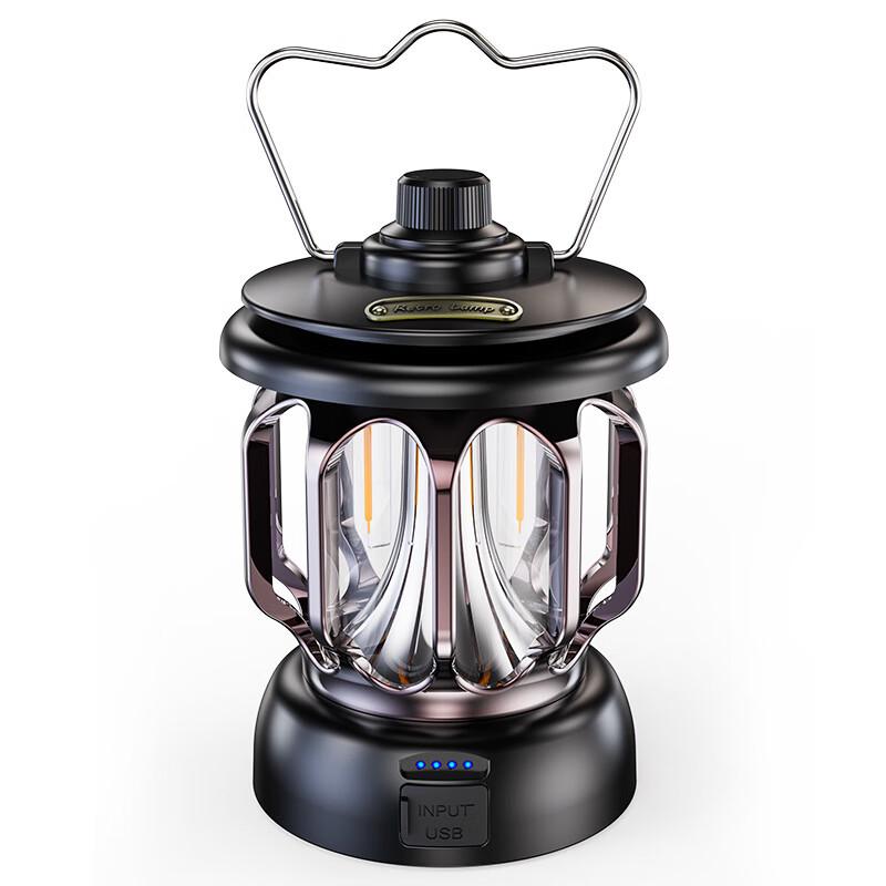 Retro LED Rechargeable Camping Lantern