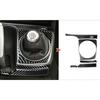 Carbon Fiber Manual Gear Shift Panel Sticker Trim For Honda Civic 8th Gen 06-11