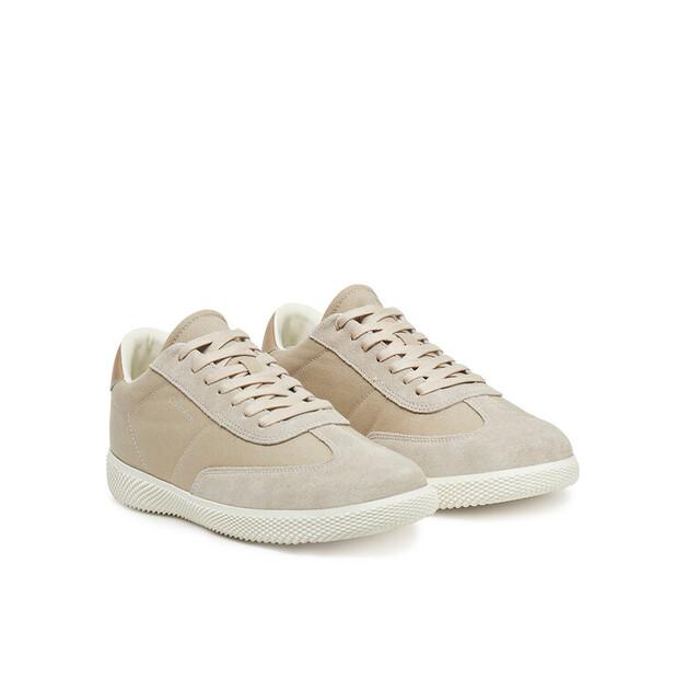 Men's Sneakers Calvin Klein Low Top Lace Up Cv Mix Hm0hm01724 Beige