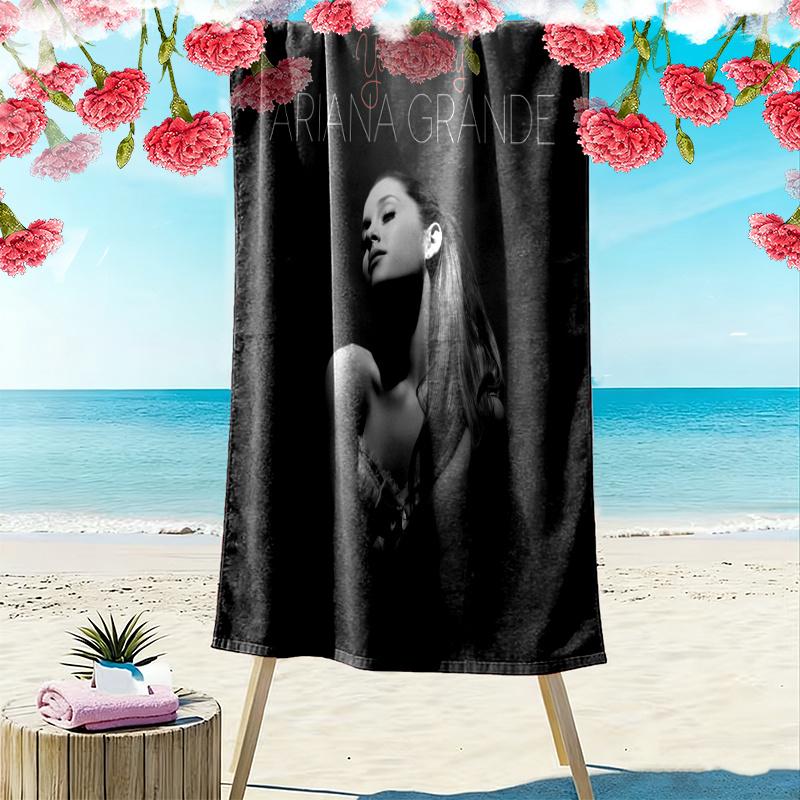 Ariana Grande Towel, Large Soft Quick Dry Towel for Beach Camping Swimming