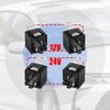 Universal 12V/24V Automotive Relays 5 Pin 40A Design Improved Durability Efficient Power Regulation for Car