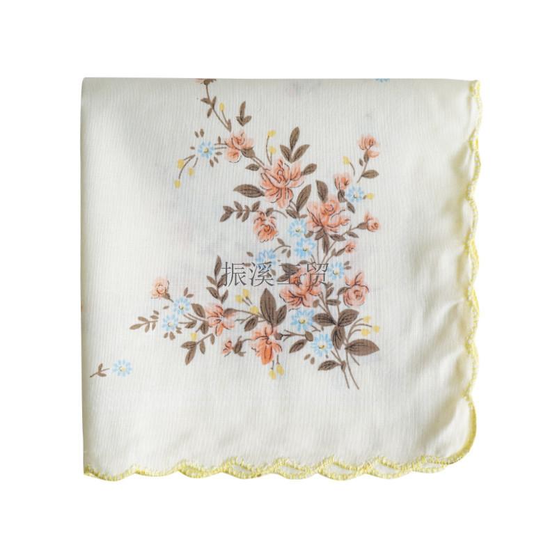 3Pcs 30x30cm Vintage Cotton Women Hankies Lace Flower Hanky Floral Assorted Cloth Ladies Scarf Pocket Hankerchief