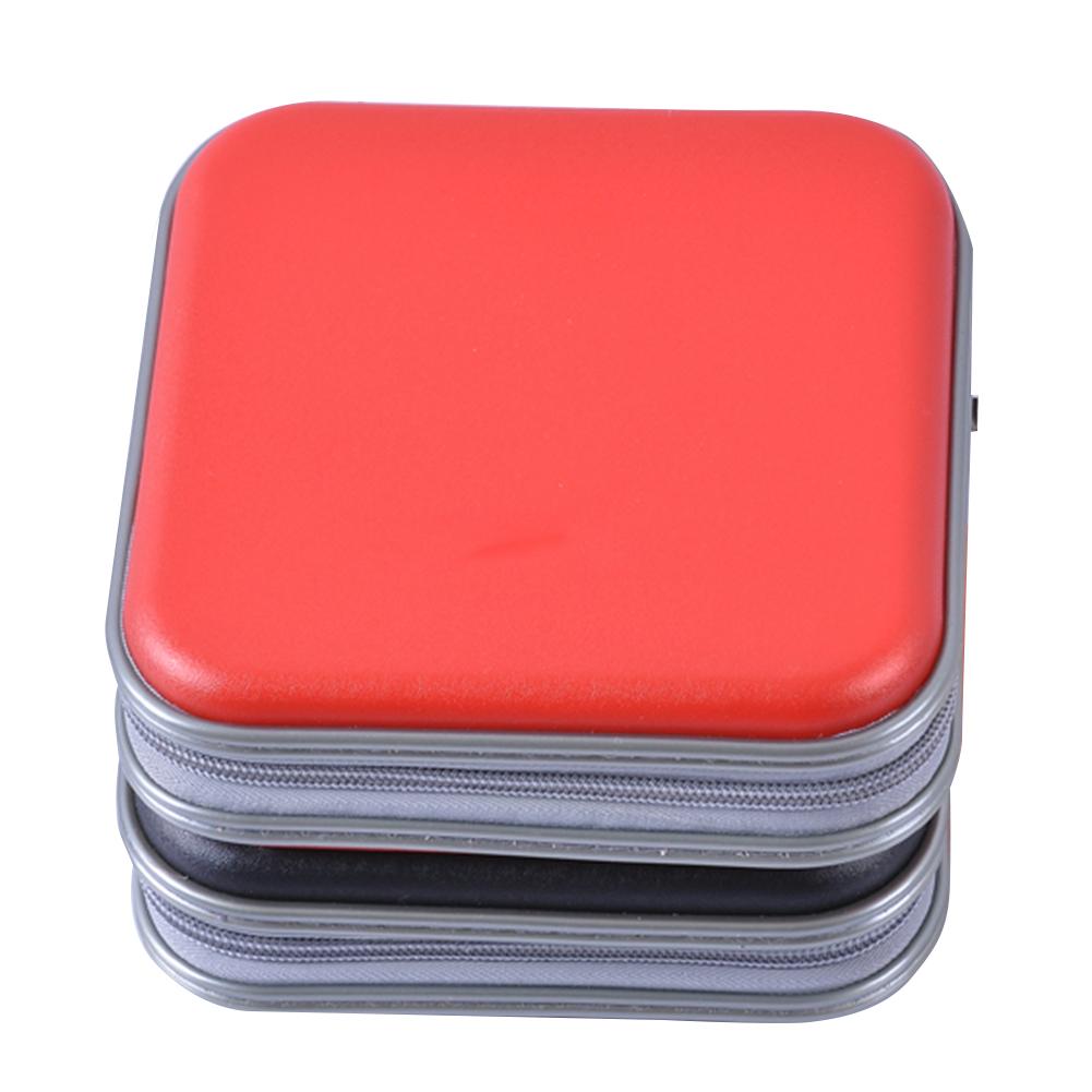 80/40Pcs Large Capacity Disc CD DVD VCD Wallet Storage Organizer Case Holder Album Box Cases with Zipper Bags CD Box Accessories