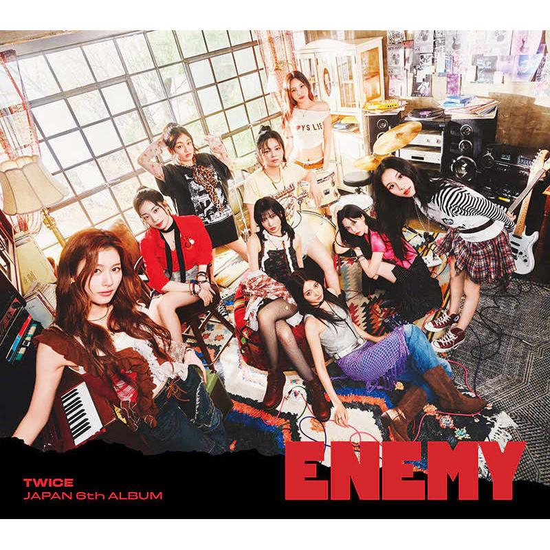 

TWICE ЯПОНІЯ 6-й АЛЬБОМ ENEMY Стандартний / Обмежений A / Обмежений B / ONCE JAPAN / СОЛО версія. НОВИЙ ЗАПАКОВАНИЙ CD ОФІЦІЙНИЙ LIMITED A ver
