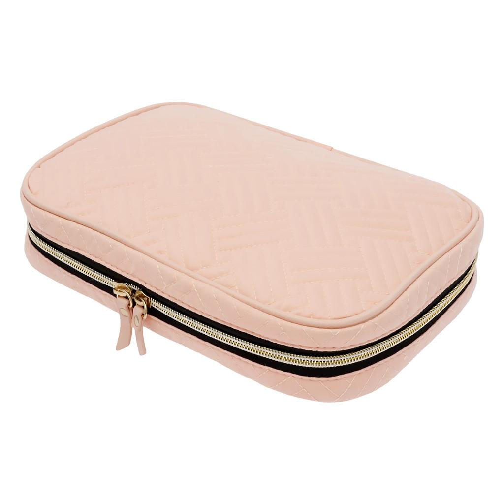 Travel Jewelry Organizer Case Large Capacity Portable Jewelry Storage Bag Ring Binder Lightweight Necklace Earring Pouch Bag