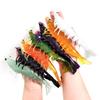 Soft Shrimp Fishing Lure 22.5Cm38.6G Floating Tpe Bait Elastic Glow Design Saltwater Boat Fishing Artificial Prawn Lure Big Fish