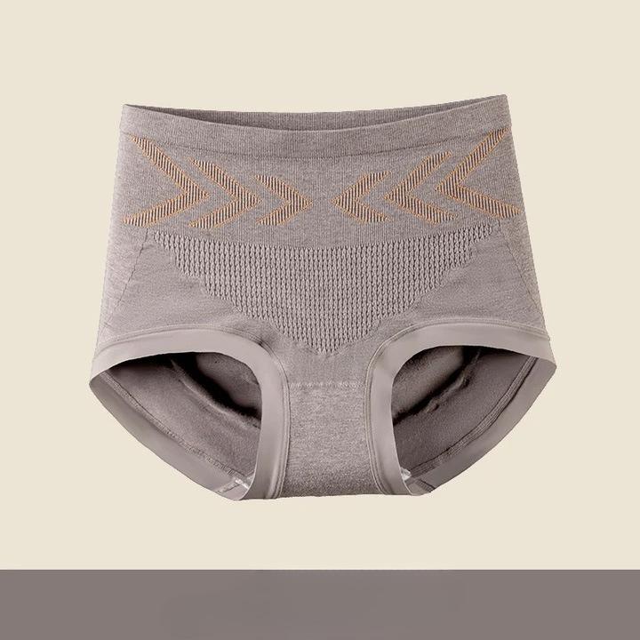 Fashionable High Waist Shaping Hip Lifting Underwear in Large Size Comfortable Soft Skin Friendly Women's Triangle Underwear