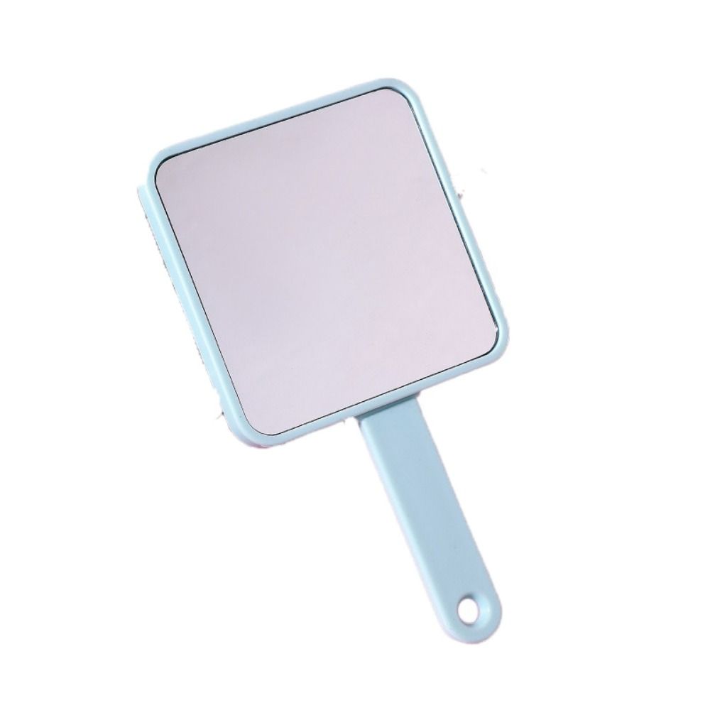 

With Comb Makeup Mirror High definition Beauty Mirror Portable Square Handheld Mirror Girls