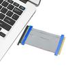 PCI-E PCI Express 16X Riser Card Extender Flexible Extension Cable 15cm DIY Electronics for 1U 2U Small Case