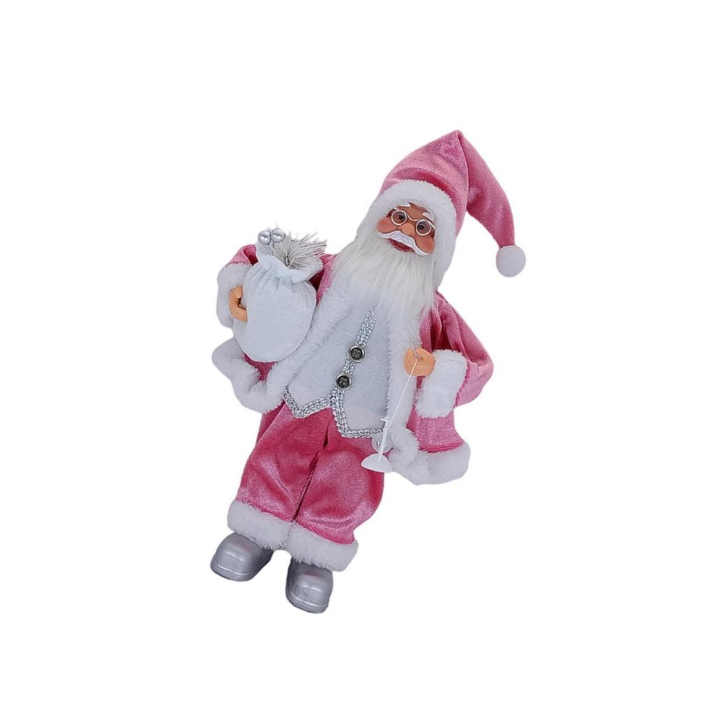 Snowman Santa Claus Doll Ornament Decoration Indoor Table Desk Statue Decor