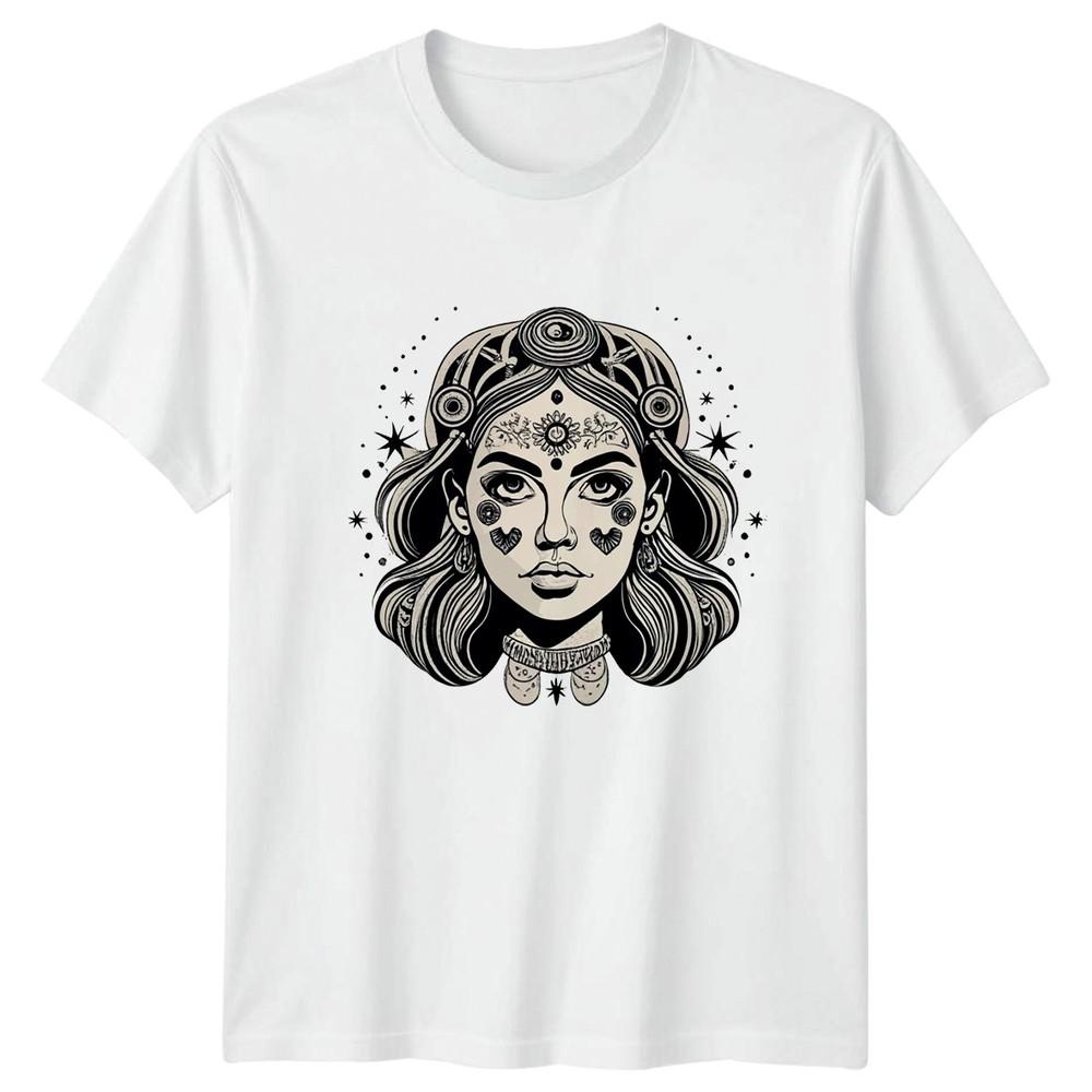 Bohemian Soul Mystic Unisexs TShirt Boho Chic Fashion Birthday Gift For Her