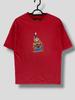 Vintage 90s World Industries Flameboy Tshirt Athletic Streetwear Skateboarding Casual Outfits Grunge Punk Skateboard Tee Red Medium