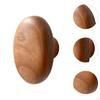 Contemporary Wooden Wall Hook for Jackets And Purses