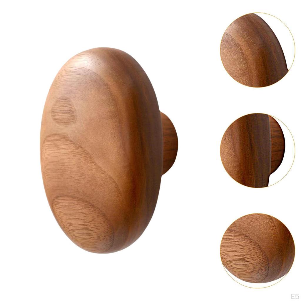 Contemporary Wooden Wall Hook for Jackets And Purses