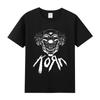 Summer Popular Man Clothes Cotton Round Neck Short Sleeve Men's T-shirt Band Rock Youth KORN Fans Clothes Loose Oversized Tops