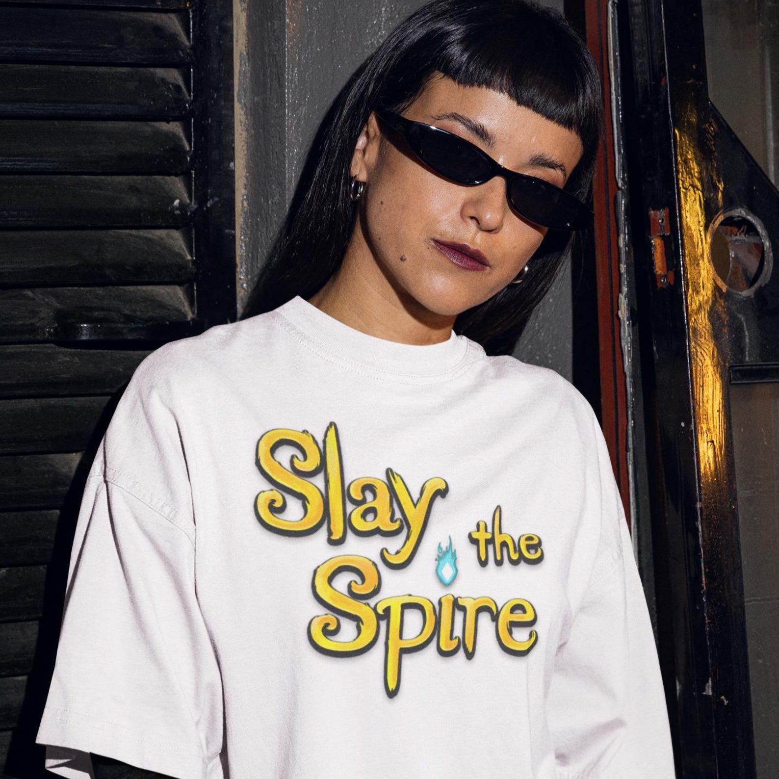 Unisex Slay The Spire Shirt - Indie Game Tshirt,Gamer Graphic Tees,Gaming Sweatshirt L
