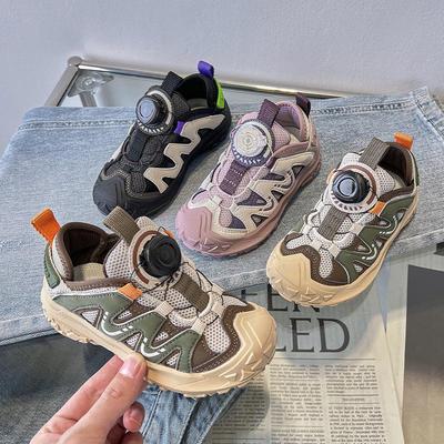2023 Kinder Atmungsaktive Mesh-Sneaker: Frühlings-/Herbst-Wander- & Freizeitschuhe für Jungen, Mädchen und Babys