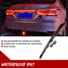 Smoked Lens Dynamic Sequential Turn Signal Lamp LED DRL Brake Light Rear Taillight Trunk Bar Compatible with 2018 2019 2020 Toyota Camry