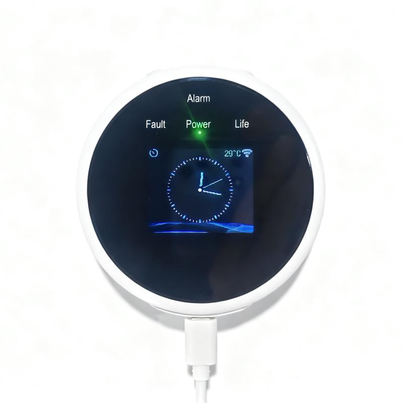 Tuya App WiFi Gas Detector-Used for Leak Detection,Safety Alarm,Real-time Monitoring,App Control,Sensitivity,Easy Installation