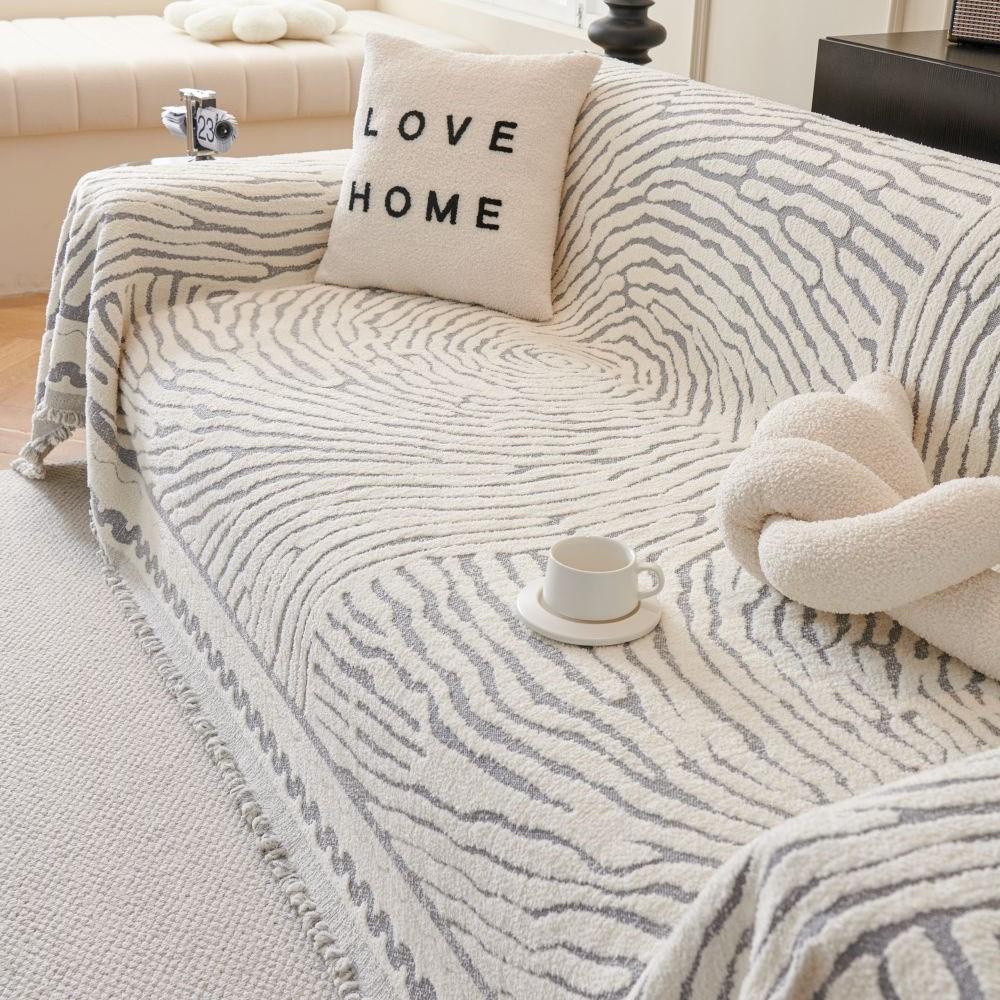 Outdoor Camping Picnic Blanket Leisure Towel Travel Rug Sofa Mat 2024 Nordic Double-sided Availability Soft Sofa Towel Blankets