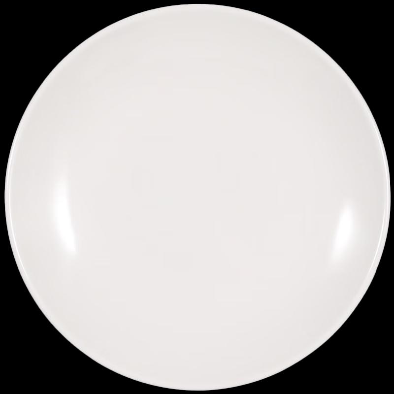 Round Imitation Porcelain Plastic Dinnerware Set