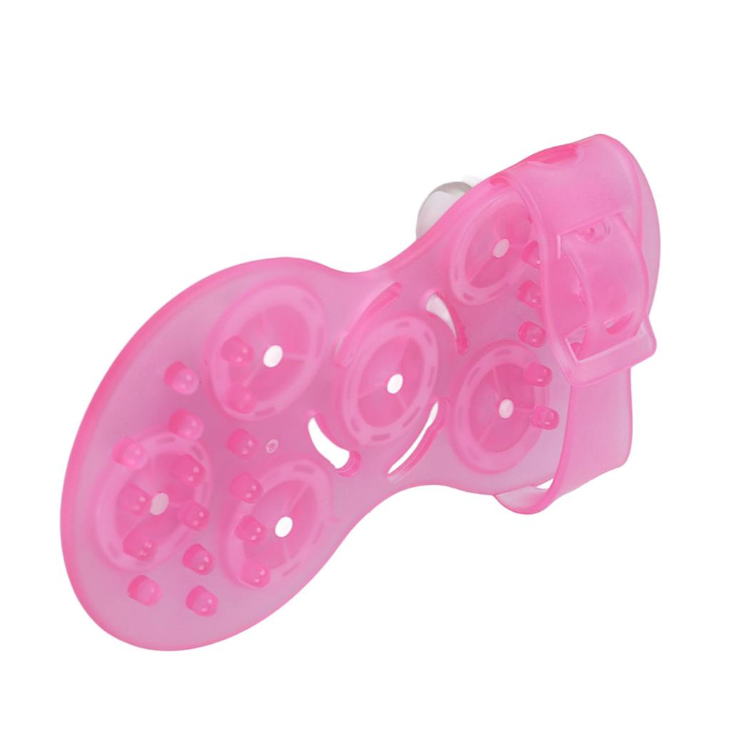 Glove Massager 7 Steel Balls 360 Degrees Rotation Relax Muscle Body Massage Body Contouring Massager for Body