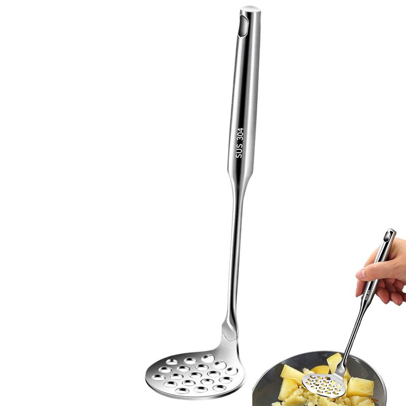 

Metal Potato Masher Avocado Smash Tool Stainless Steel Non-Slip Handle Beans Smasher Ricer For Kitchen Cooking Baby Food Meat China Mainland