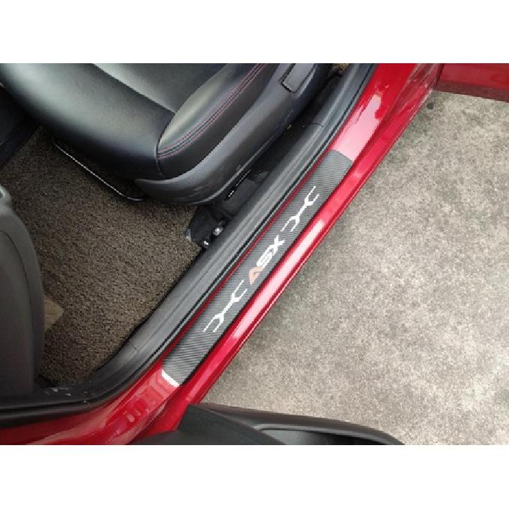 

Car Accessories for Mitsubishi asx Leather Door Sill Protector Scuff Plate 10-20