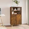 VidaXL High Buffet, Cabinet with 2 Shelves and 4 Compartments, Storage Furniture with Doors, Living Room Organizer, 821225