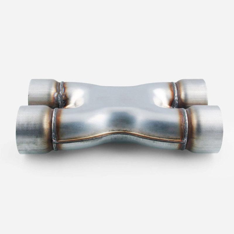 2,5'' 3'' Wlot/Wylot Układ Wydechowy Samochód Rura X-PIPE Uniwersalna Końcówka Tłumika Czterokierunkowa Rura Wydechowa