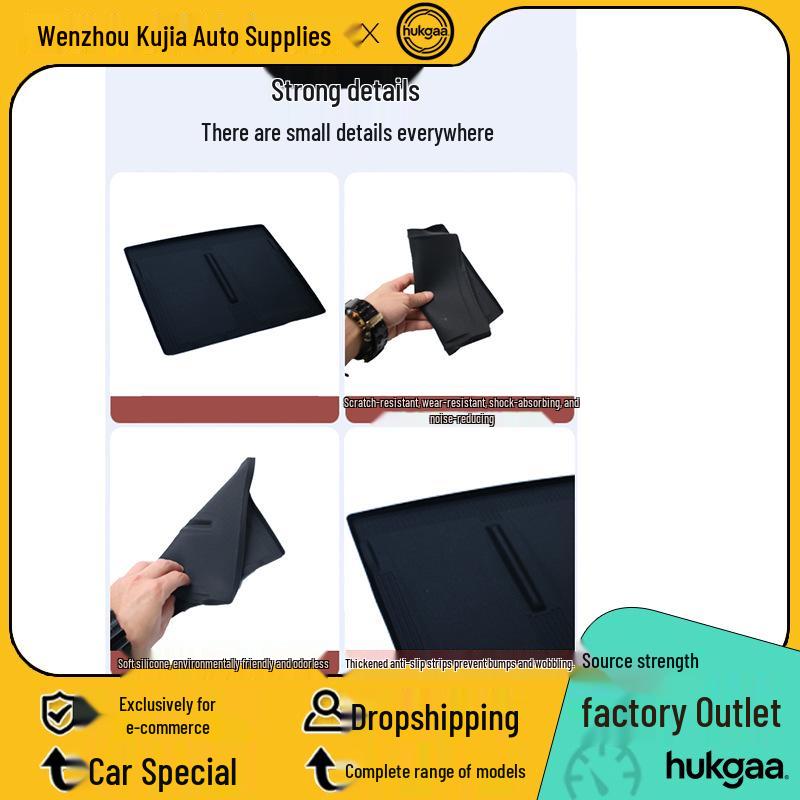 Zeekr 9X Wireless Charger Silicone Anti-slip Mat for Car Interior