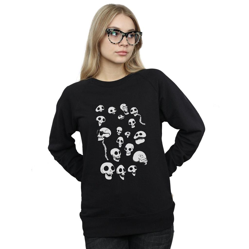 Corpse Bride Womens/Ladies Afterlife Skulls Sweatshirt