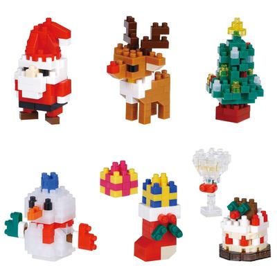Kawada Nano Block Mini Nano Christmas 1BOX 6 6 Types In Total (BOX) NBMC_71S = Pieces,