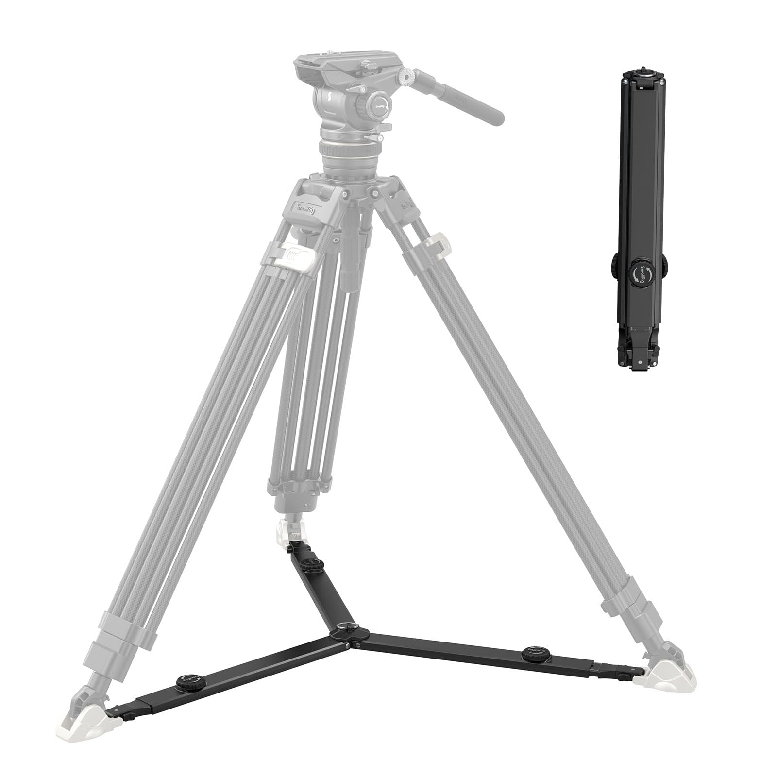 SmallRig Tripod Ground Compatible with Tripods and 4167 Spreader, 4465, 4463, 3989, (4507) чёрный