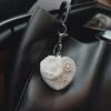 Camellia Love Diamond Keychain & Folding Mirror Ornament