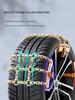 Winter Snow Chains for Cars, SUVs, and EVs: Tire-Safe, Non-Damaging Design