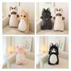 Adorable Short Plush Siamese/blue/orange/cow/pig Cat Stuffed Animal Pillow Toy Perfect Birthday Gift